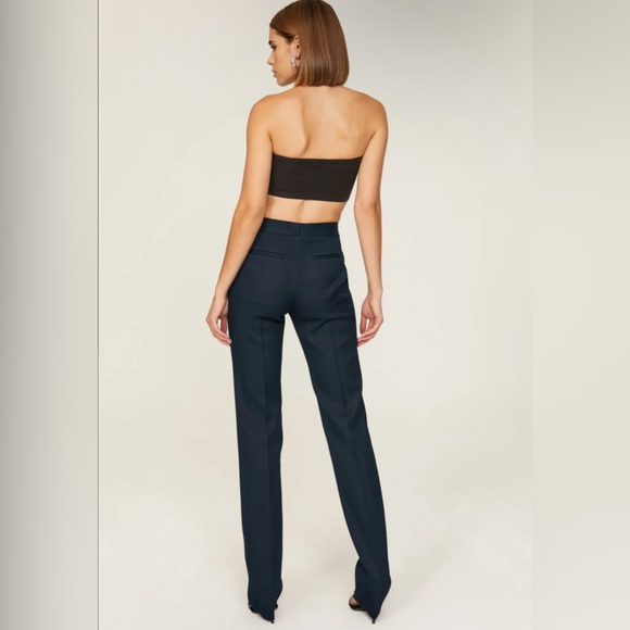 🖊️MARINA MOSCONE NAVY SMOKING TROUSERS 🖊️ - Picture 2 of 7
